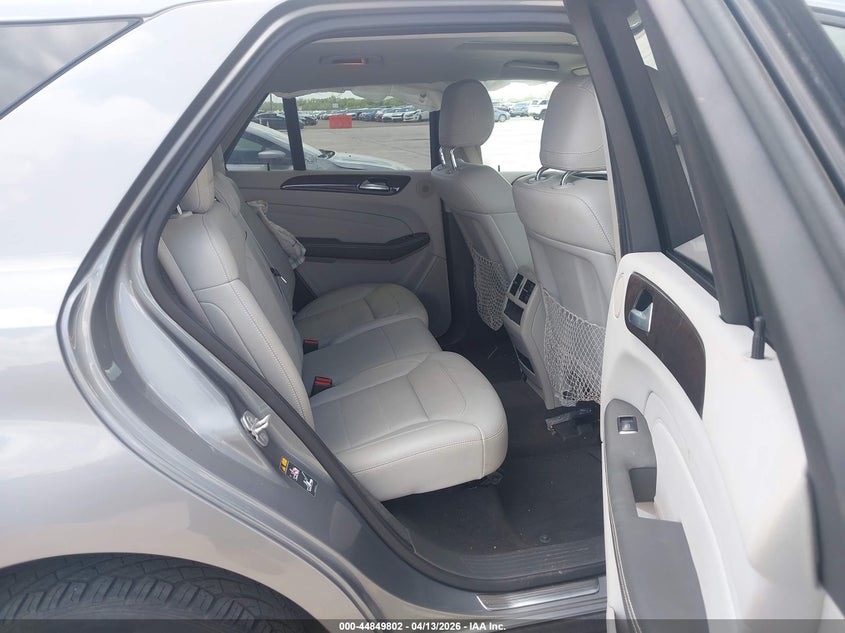 2013 Mercedes-Benz Ml 350 VIN: 4JGDA5JBXDA226506 Lot: 44849802