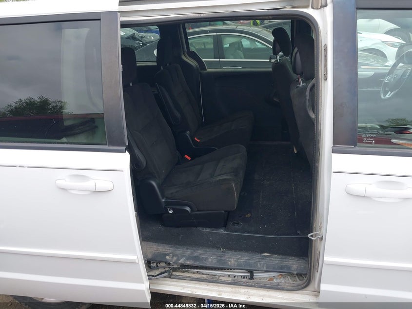 2015 Dodge Caravan 3.6 Grand Se white Lot 111044849832 Vin 2C4RDGBG9FR683250