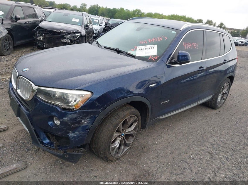Vin: 5uxwx9c58f0d62685, lot: 45347141, bmw x3 xdrive28i 20152