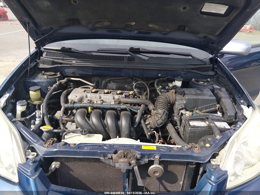 2005 Toyota Matrix Xr VIN: 2T1KR32E45C492411 Lot: 44849839