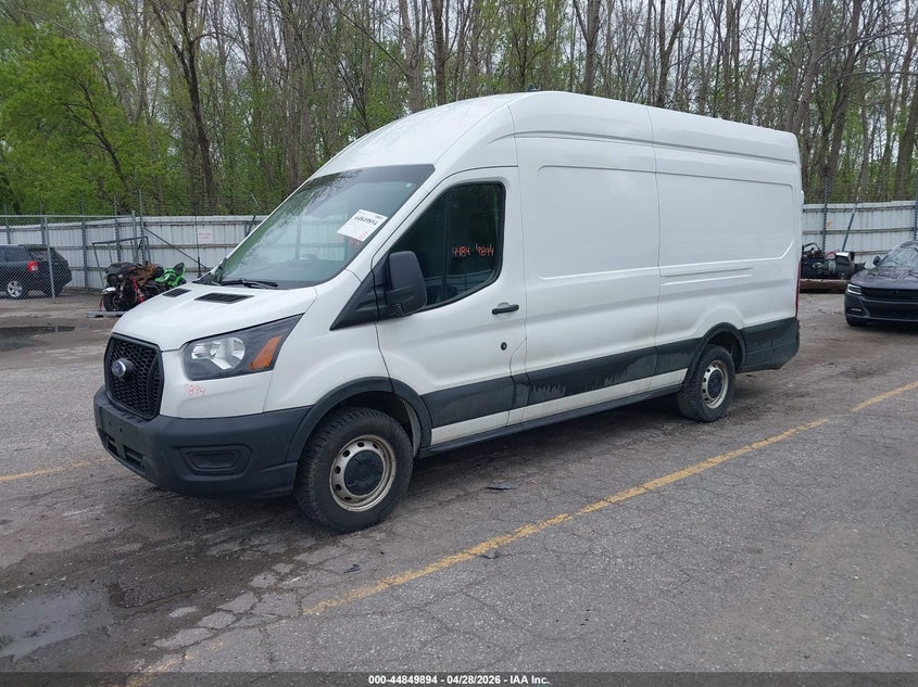 Vin: 1ftbw3x81mka61114, lot: 45347202, ford transit-350 cargo van 20212