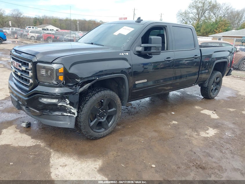 2018 Gmc SIERRA 5.3 1500 Sle black Lot 111044849952 Vin 3GTU2MEC3JG165270