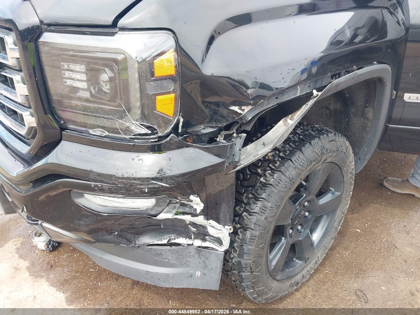 2018 Gmc SIERRA 5.3 1500 Sle black Lot 111044849952 Vin 3GTU2MEC3JG165270