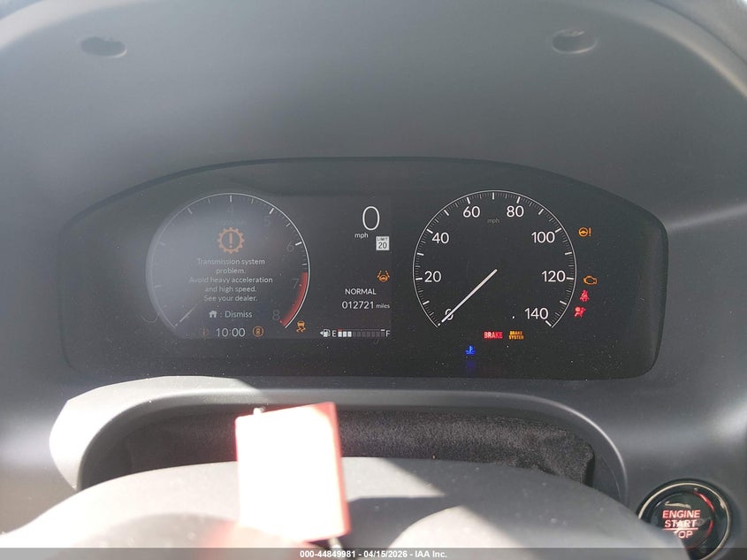 2026 Honda Hr-V 2Wd Ex-L VIN: 3CZRZ1H76TM718880 Lot: 44849981