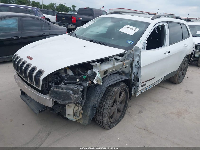 2016 Jeep Cherokee 3.2 75Th Anniversary white Lot 111044850041 Vin 1C4PJLCS0GW354859