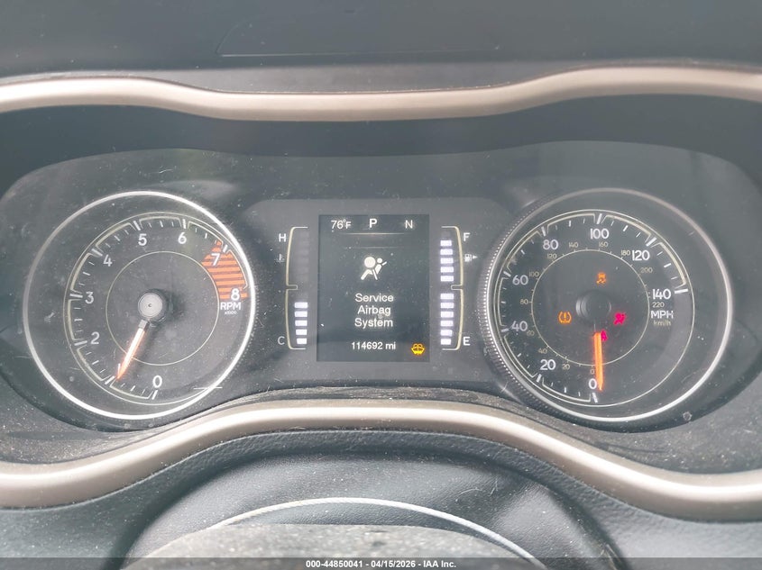 2016 Jeep Cherokee 75Th Anniversary VIN: 1C4PJLCS0GW354859 Lot: 44850041