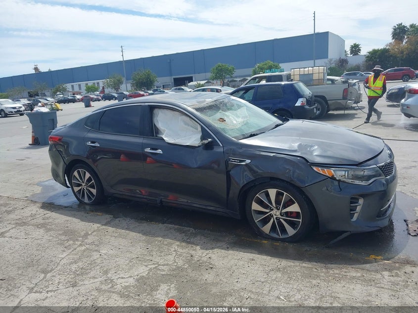 2016 Kia Optima Sx Turbo VIN: 5XXGW4L21GG014001 Lot: 44850050