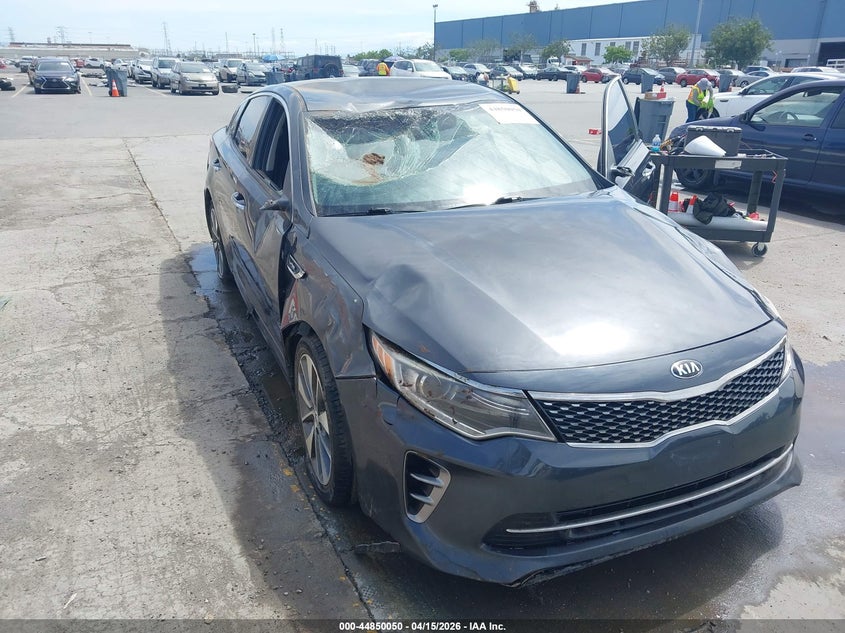 2016 Kia Optima Sx Turbo VIN: 5XXGW4L21GG014001 Lot: 44850050