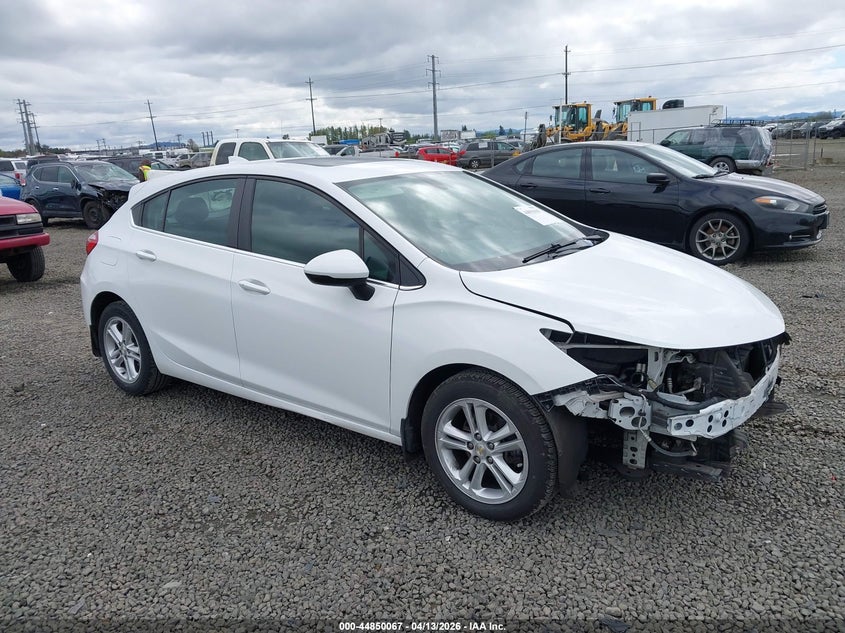 3G1BE6SM6JS594741 2018 Chevrolet Cruze Lt Auto auction photo 1