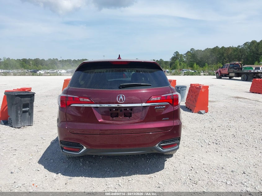 2016 Acura Rdx Advance Package VIN: 5J8TB4H78GL007787 Lot: 44850114