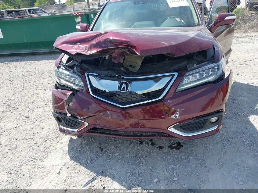 2016 Acura Rdx Advance Package VIN: 5J8TB4H78GL007787 Lot: 44850114
