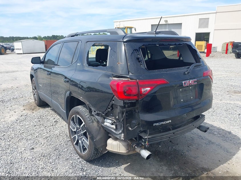 2019 Gmc Acadia 3.6 Slt-1 black Lot 111044850165 Vin 1GKKNMLS5KZ256880