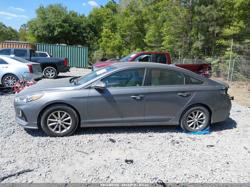 2019 Hyundai Sonata 2.4 Se silver Lot 111044850180 Vin 5NPE24AF7KH798044