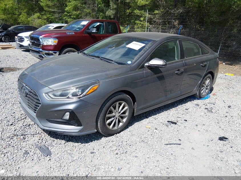 2019 Hyundai Sonata 2.4 Se silver Lot 111044850180 Vin 5NPE24AF7KH798044