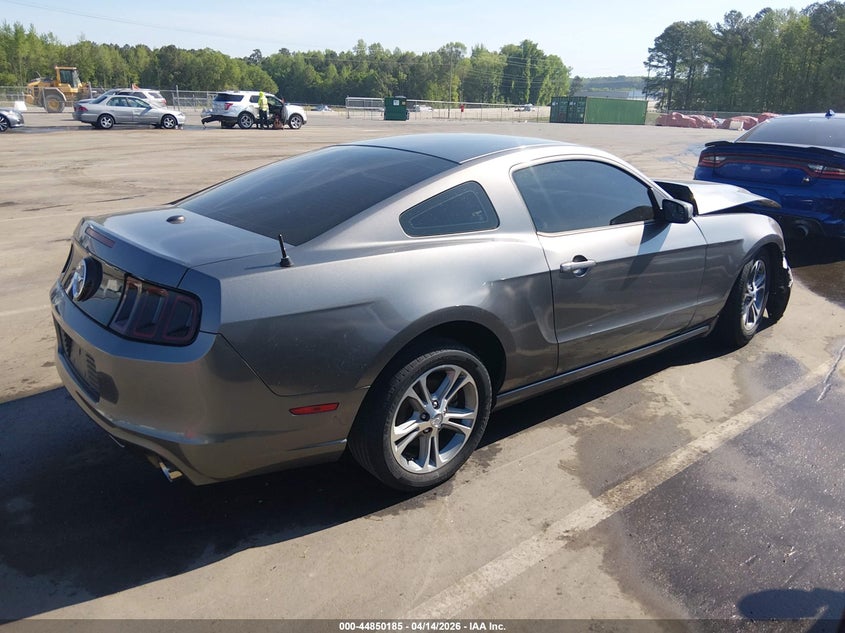 2014 Ford Mustang 3.7 V6 Premium grey Lot 111044850185 Vin 1ZVBP8AMXE5310636