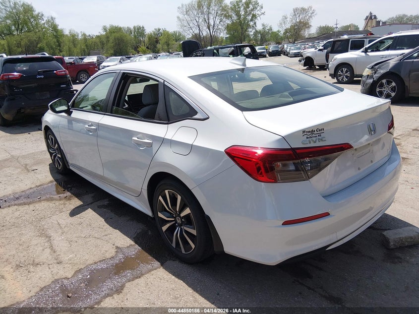 2022 Honda Civic 1.5 Ex white Lot 111044850186 Vin JHMFE1F75NX000367