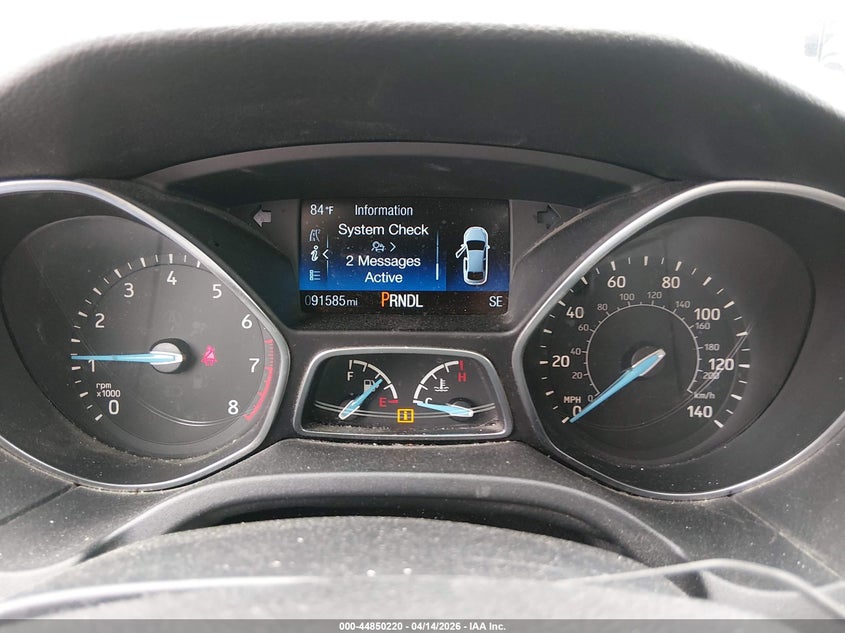 2018 Ford Focus 2.0 Se blue Lot 111044850220 Vin 1FADP3K20JL250244