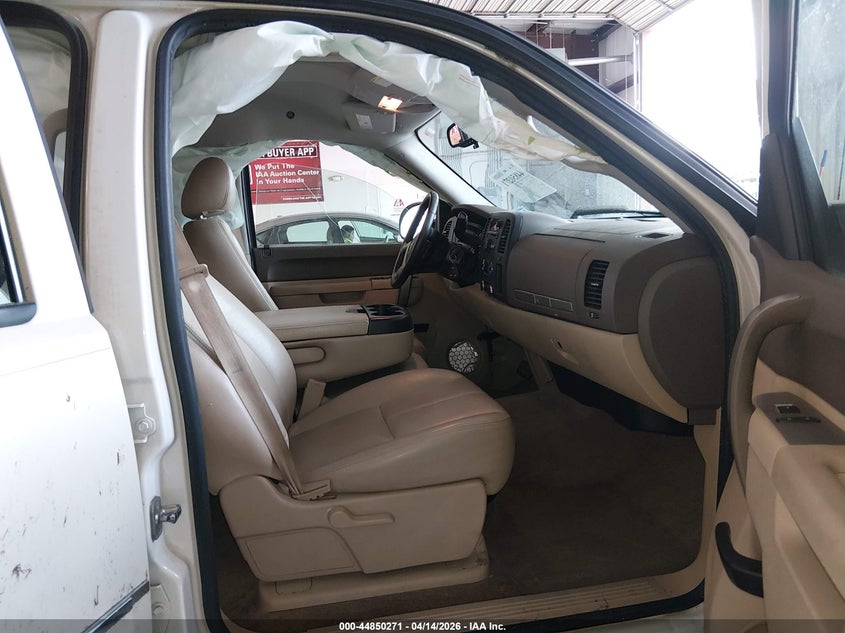 2012 Gmc SIERRA 5.3 1500 Sle cream Lot 111044850271 Vin 3GTP1VE07CG279853