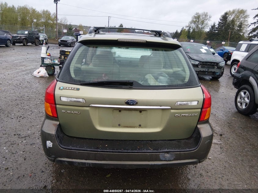 2006 Subaru Outback 2.5I VIN: 4S4BP61C567360036 Lot: 44850287