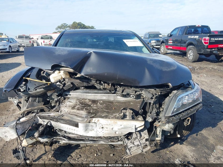 JH4KC1F55EC002789 2014 Acura RLX 3.5 Rlx grey