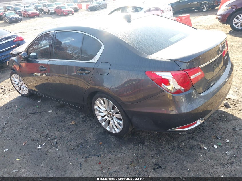 2014 Acura RLX 3.5 Rlx grey Lot 111044850300 Vin JH4KC1F55EC002789