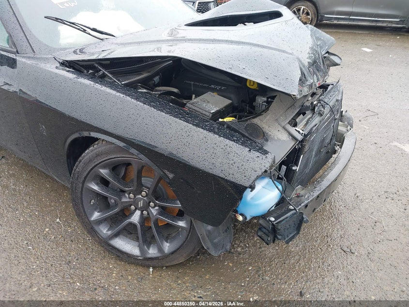 2021 Dodge Challenger 6.4 R/t Scat Pack Black Lot 111044850350 Vin 2C3CDZFJ4MH638313