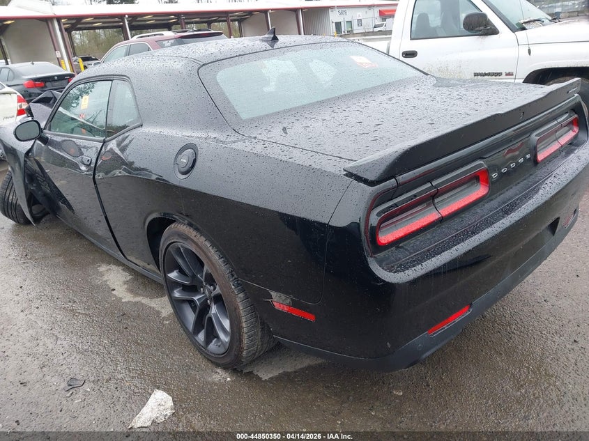 2021 Dodge Challenger 6.4 R/t Scat Pack Black Lot 111044850350 Vin 2C3CDZFJ4MH638313