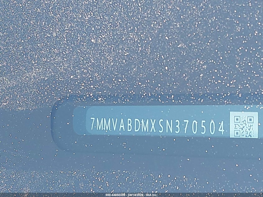 2025 Mazda Cx-50 2.5 S Premium Package VIN: 7MMVABDMXSN370504 Lot: 44850359