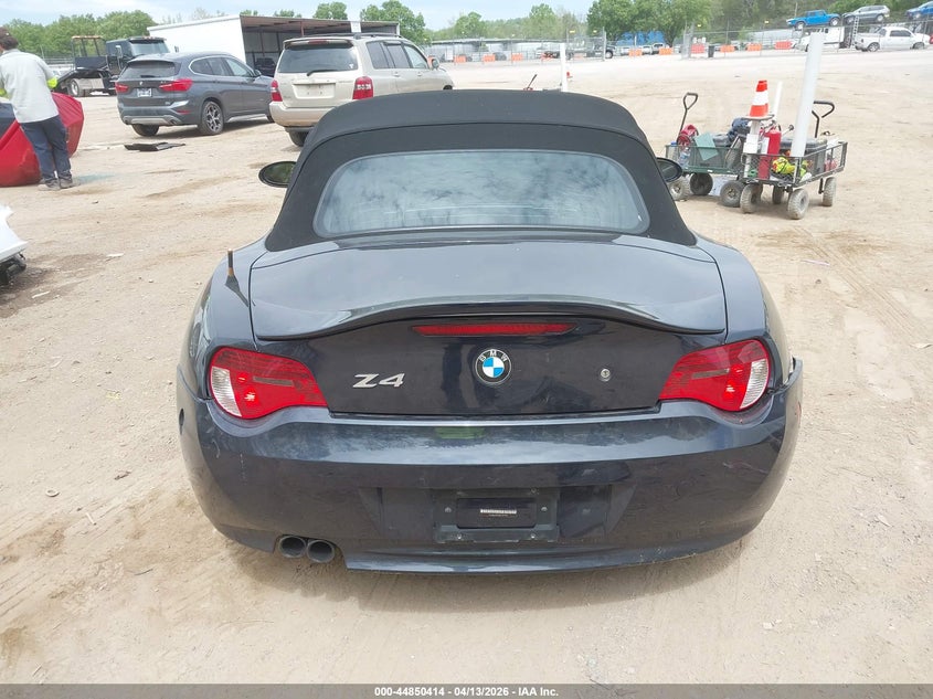 2008 BMW Z4 3.0Si VIN: 4USBU53558LX85685 Lot: 44850414
