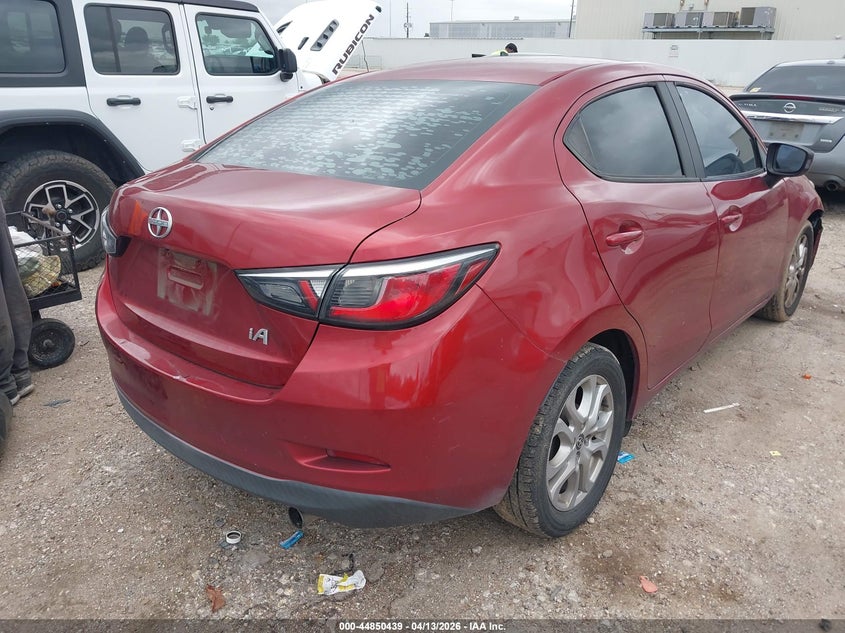Vin: 3mydlbzv6gy126156, lot: 45347747, scion ia 20164
