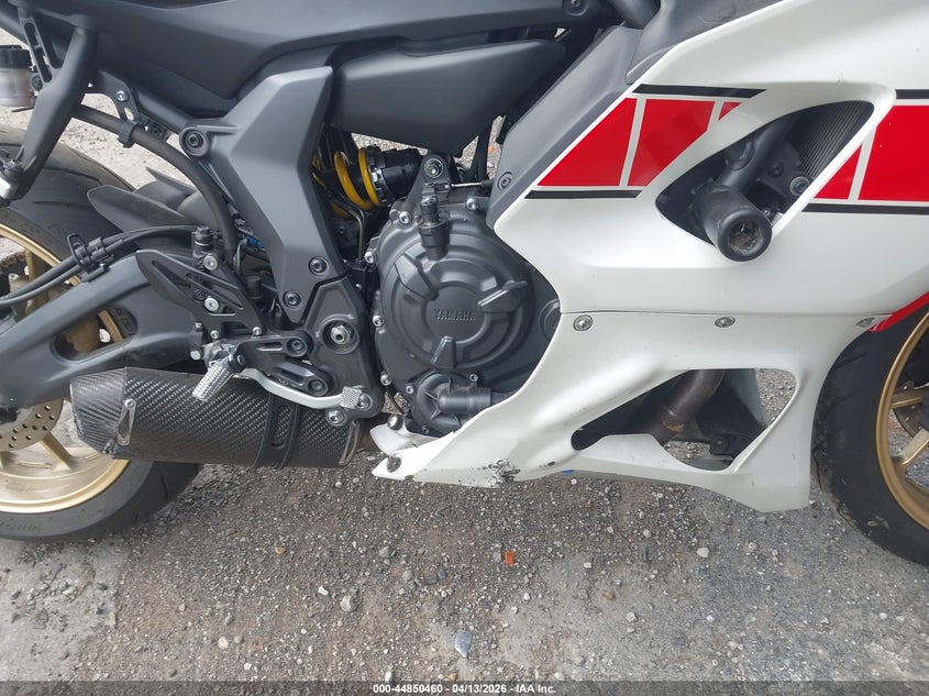 2022 Yamaha Yzfr7 VIN: JYARM38E7NA002791 Lot: 44850460