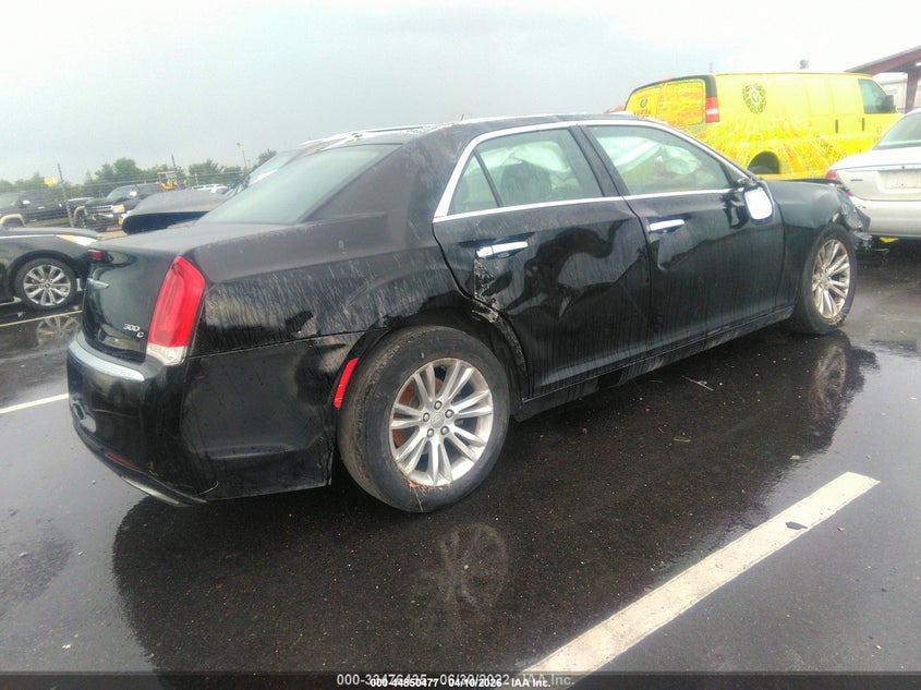 2C3CCAEGXGH197852 2016 Chrysler 300 3.6 black