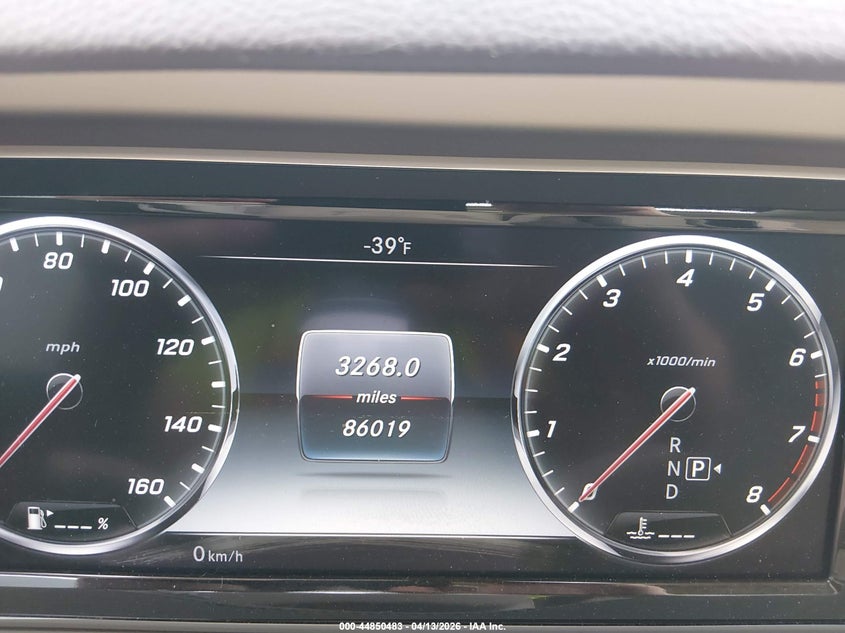 2015 Mercedes-Benz S 550 4Matic VIN: WDDUG8FB1FA096167 Lot: 44850483