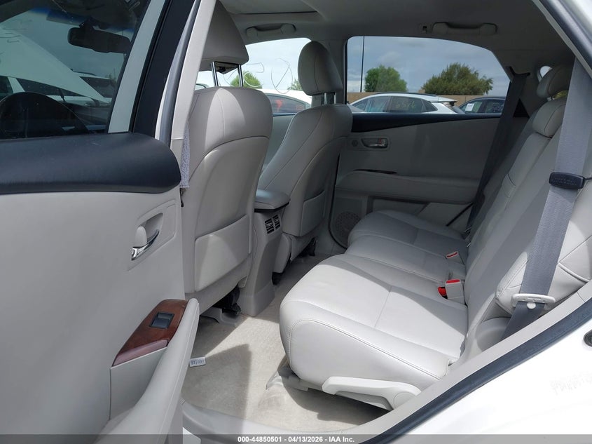 2010 Lexus Rx 350 VIN: JTJZK1BA5A2408638 Lot: 44850501
