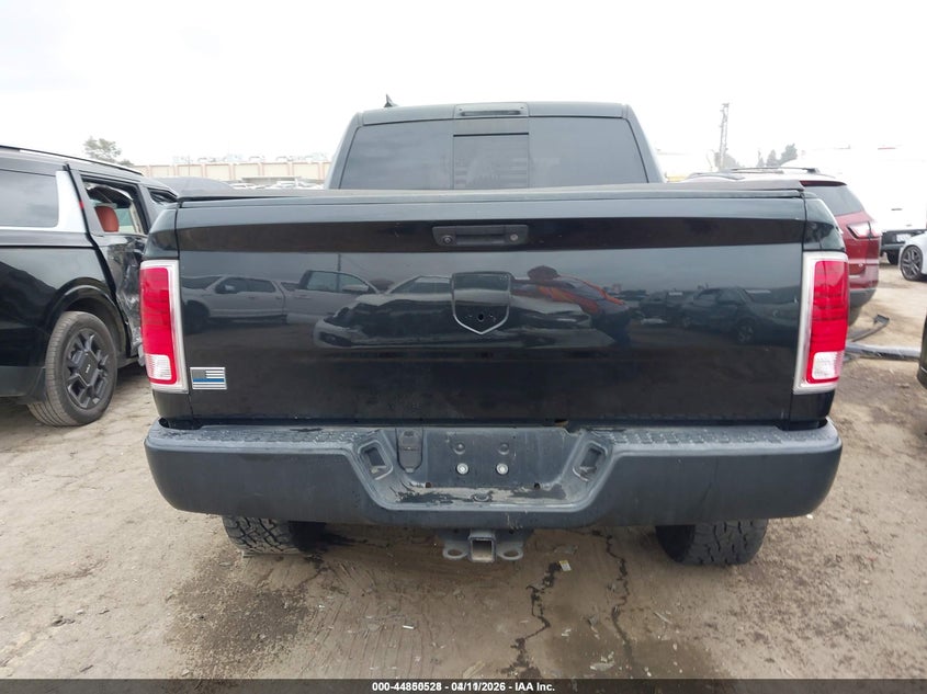 2016 Ram 1500 3.0 Ram Laramie black Lot 111044850528 Vin 1C6RR6NM1GS368723