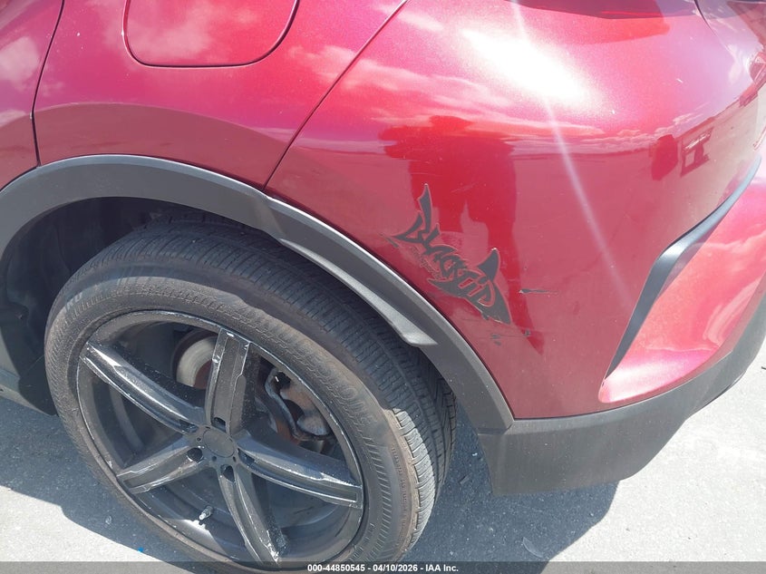 2018 Toyota C-Hr Xle VIN: NMTKHMBX2JR002980 Lot: 44850545