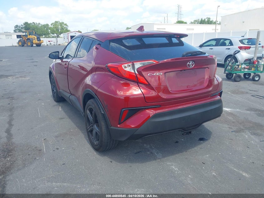 2018 Toyota C-Hr Xle VIN: NMTKHMBX2JR002980 Lot: 44850545