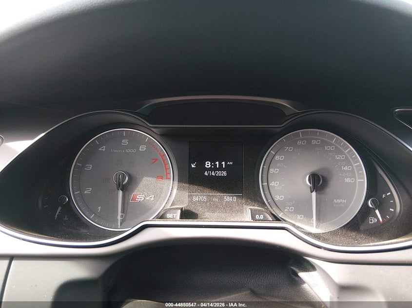 2014 Audi S4 3.0T Premium Plus VIN: WAUBGAFL1EA072478 Lot: 44850547