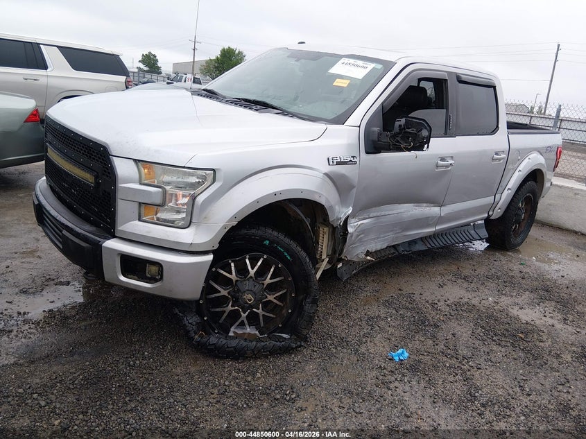 2015 Ford F-150 Lariat 1FTEW1EF6FKE61028 photo 1