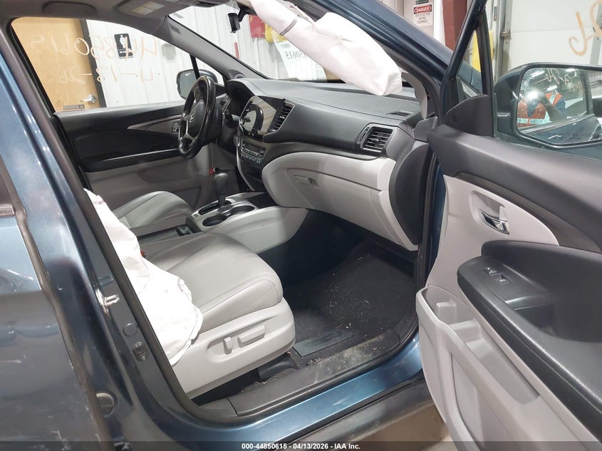 2019 Honda Pilot 3.5 Ex-L blue Lot 111044850615 Vin 5FNYF6H5XKB048307