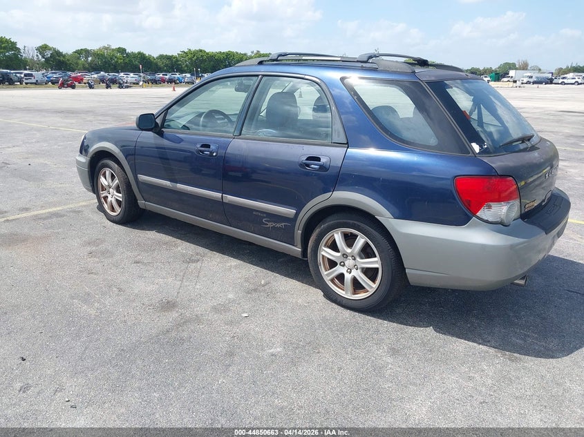 2005 Subaru Impreza Outback Sport Base W/Special Edition