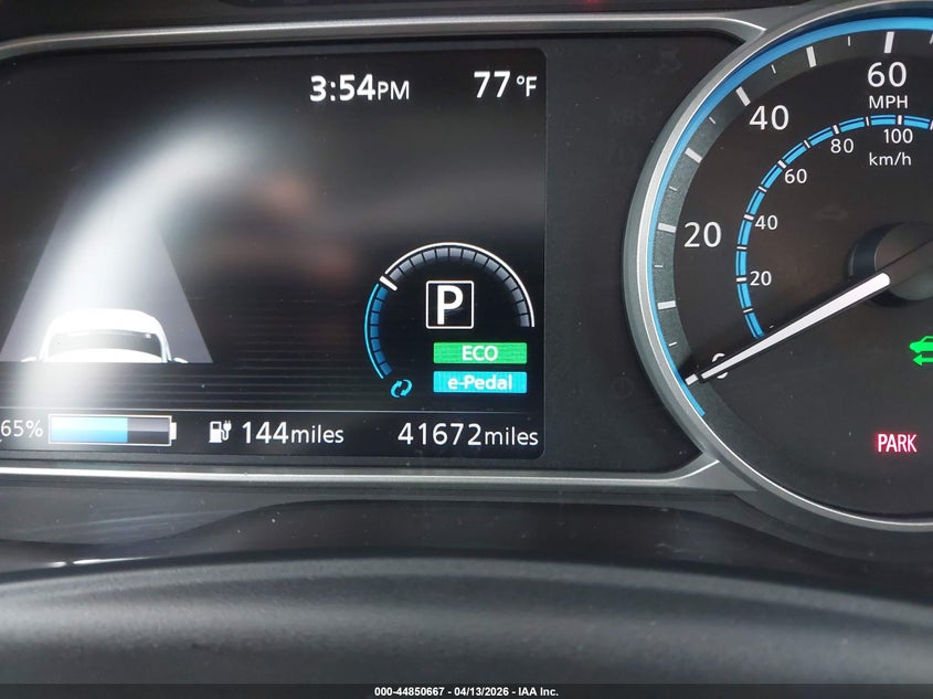 2020 Nissan Leaf Sl Plus 62 Kwh VIN: 1N4BZ1DP5LC311010 Lot: 44850667