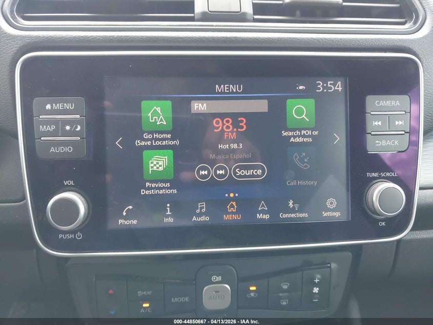 2020 Nissan Leaf Sl Plus 62 Kwh VIN: 1N4BZ1DP5LC311010 Lot: 44850667