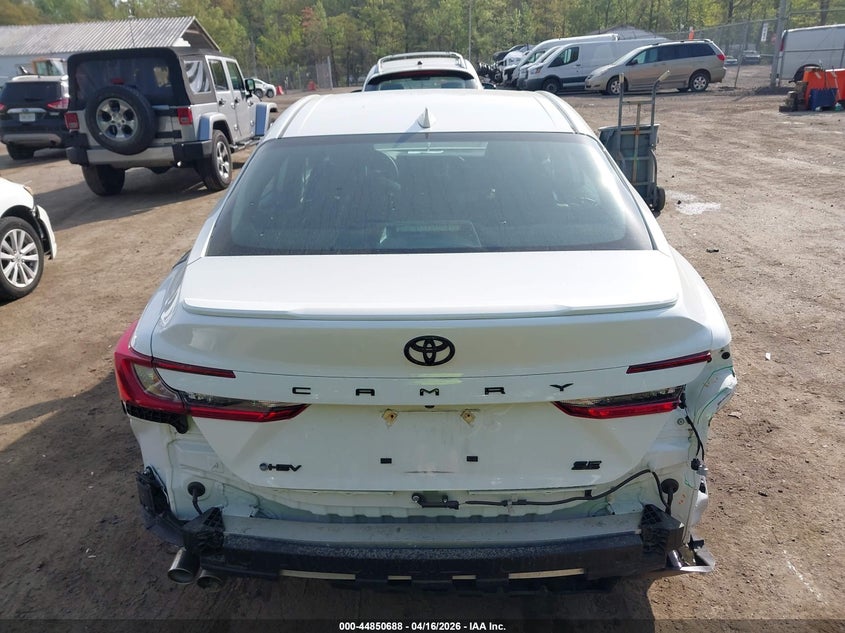 VIN 4T1DAACK4SU104970 2025 TOYOTA CAMRY SE