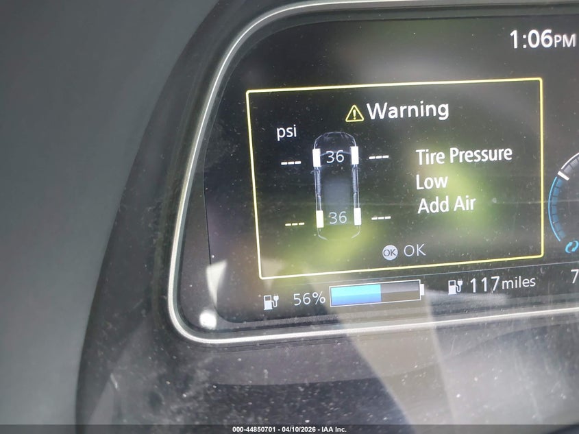 2021 Nissan Leaf Sl Plus 62 Kwh VIN: 1N4BZ1DV4MC551360 Lot: 44850701