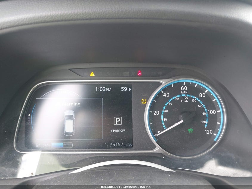 2021 Nissan Leaf Sl Plus 62 Kwh VIN: 1N4BZ1DV4MC551360 Lot: 44850701