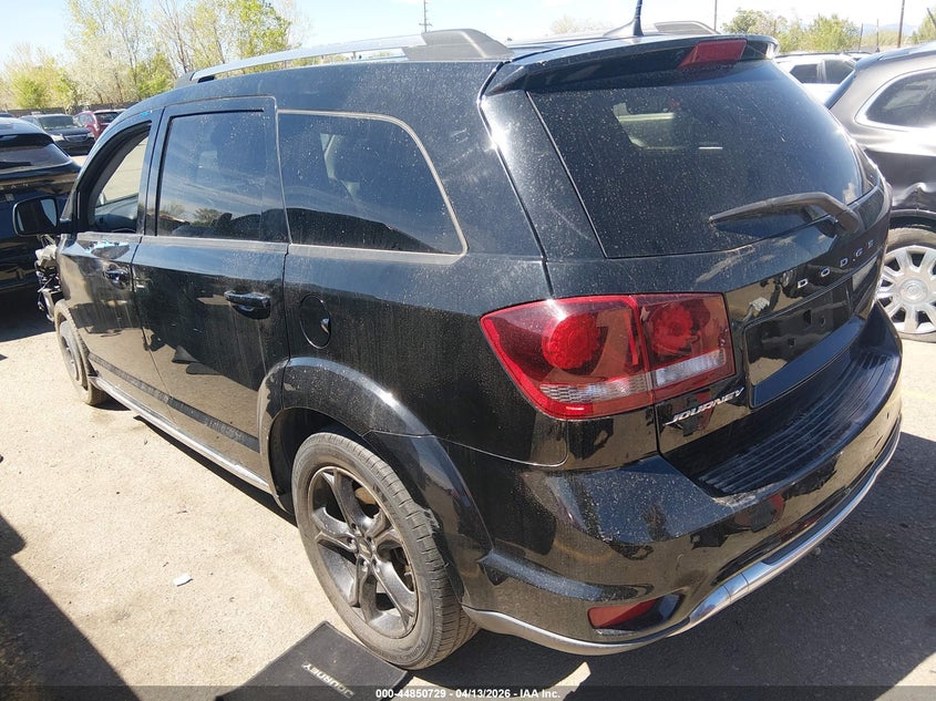 2020 Dodge Journey 2.4 Crossroad black Lot 111044850729 Vin 3C4PDCGB8LT268359