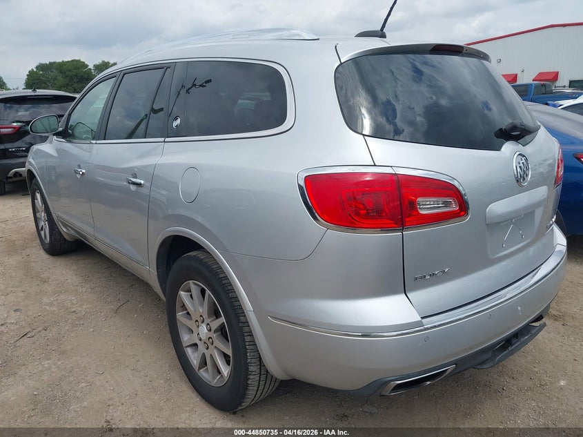 2016 Buick Enclave 3.6 Leather silver Lot 111044850735 Vin 5GAKRBKD3GJ196399