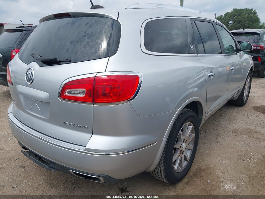 2016 Buick Enclave 3.6 Leather silver Lot 111044850735 Vin 5GAKRBKD3GJ196399