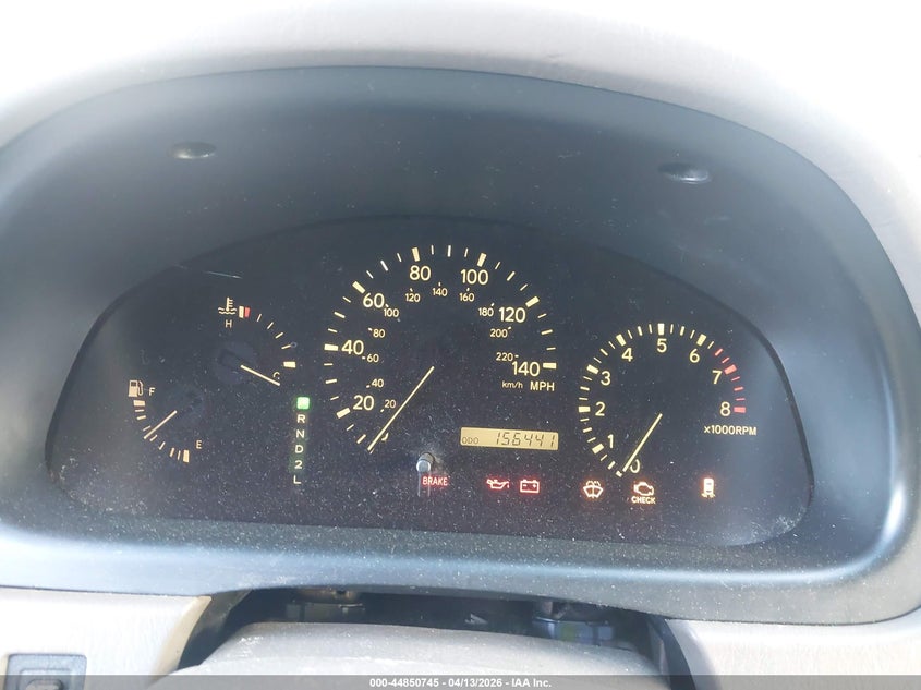 2000 Lexus Rx 300 VIN: JT6GF10U7Y0076811 Lot: 44850745